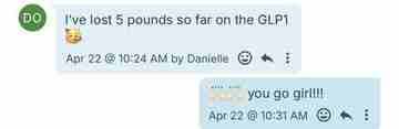 Client testimonial shared with The Detox Warrior 24