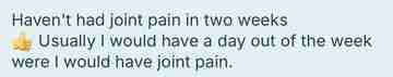 Client testimonial shared with The Detox Warrior 18